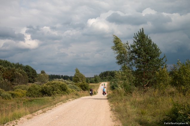 Žygis dviračiais po Labanoro miškus ir apylinkes. Fotografas Tautvydas Banelis